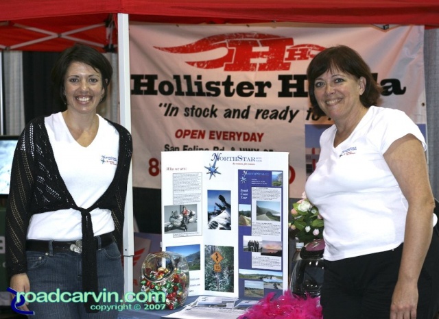 2007 Cycle World IMS - NorthStar Moto Tours - Natalie and Tyler